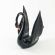 Glass Black Swan in Glass Figurines Birds category