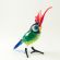 Parrot Cockatoo in Glass Figurines Birds category