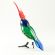 Parrot Cockatoo in Glass Figurines Birds category