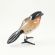 Glass Bullfinch Bird Figurine in Glass Figurines Birds category