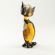 Handsome Siamese Cat Figurine in Glass Figurines Cats category