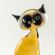 Handsome Siamese Cat Figurine in Glass Figurines Cats category