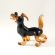 Glass Pooch Dog in Glass Figurines Dogs category