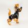 Glass Pooch Dog in Glass Figurines Dogs category