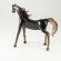 Dark violet Horse Figure in Glass Figurines Farm Animals category