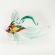 Glass Green Fish Figure in Glass Figurines Sea Life Creatures category