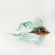 Glass Green Fish Figure in Glass Figurines Sea Life Creatures category