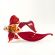 Glass Red Fish Figure in Glass Figurines Sea Life Creatures category