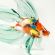 Green Glass Fish in Glass Figurines Sea Life Creatures category