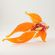 Orange Glass Fish in Glass Figurines Sea Life Creatures category