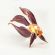 Glass Red Fish Figure in Glass Figurines Sea Life Creatures category