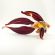 Glass Red Fish Figure in Glass Figurines Sea Life Creatures category