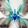 Glass Butterfly Blue and Black in Glass Figurines Butterflies category