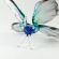 Glass Butterfly Blue and Black in Glass Figurines Butterflies category