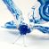Glass Butterfly Blue and White in Glass Figurines Butterflies category