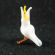 Glass Parrot Figurine in Glass Figurines Miniature Figurines category