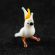 Glass Parrot Figurine in Glass Figurines Miniature Figurines category