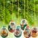 Russian Santa Ornaments in  Christmas Ornaments category