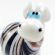 Glass Zebra Figurine in Glass Figurines Wild  Animals category