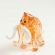 Mammoth Figurine Beige in Glass Figurines Wild  Animals category