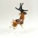 Deer Glass Figure in Glass Figurines Wild  Animals category