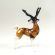 Deer Glass Figure in Glass Figurines Wild  Animals category