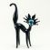 Black Glass Cat Figure in Glass Figurines Cats category