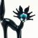 Black Glass Cat Figure in Glass Figurines Cats category