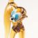 Beige Glass Cat Figure in Glass Figurines Cats category