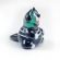 Glass Sitting Fat Cat in Glass Figurines Cats category