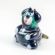 Glass Sitting Fat Cat in Glass Figurines Cats category