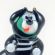 Glass Sitting Fat Cat in Glass Figurines Cats category