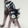 Glass Black Scared Cat in Glass Figurines Cats category