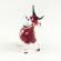 Glass Bull Figure in Glass Figurines Farm Animals category