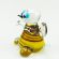 Glass Bee Figure in Glass Figurines Insects category