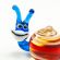 Glass Red Snail in Glass Figurines Insects category