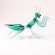 Mantis Glass Figure in Glass Figurines Insects category