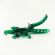 Green Crocodile Glass Figure in Glass Figurines Reptiles category
