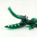 Green Crocodile Glass Figure in Glass Figurines Reptiles category