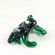Green Frog Figure in Glass Figurines Reptiles category