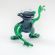 Frog on One Leg in Glass Figurines Reptiles category
