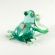 Glass Figurine Frog with Flower in Glass Figurines Reptiles category