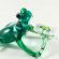 Glass Figurine Frog with Flower in Glass Figurines Reptiles category