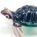 Glass Little Turtle in Glass Figurines Reptiles category