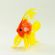 Glass Golden Fish Figure in Glass Figurines Sea Life Creatures category