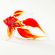 Red Glass Fish in Glass Figurines Sea Life Creatures category
