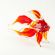 Red Glass Fish in Glass Figurines Sea Life Creatures category