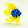 Glass Blue Fish Figurine in Glass Figurines Sea Life Creatures category