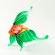 Glass Green Fish in Glass Figurines Sea Life Creatures category
