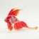 Glass Red Fish Figure in Glass Figurines Sea Life Creatures category